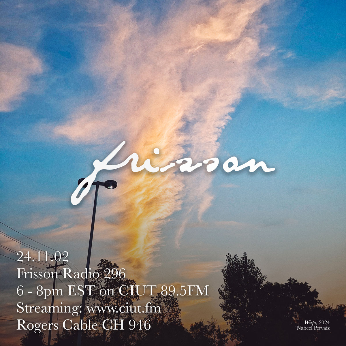 Frisson Radio 296 artwork